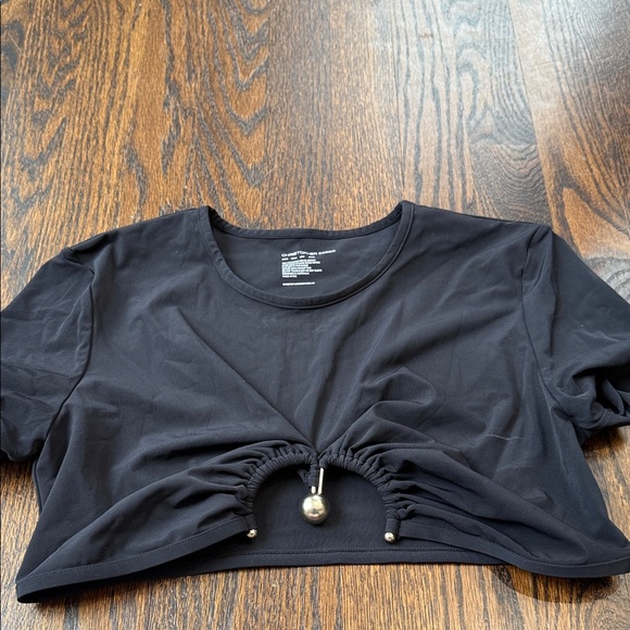 Christopher Esber Ruched Orbit bikini Swim T-Shirt and bottom  size 6 - Picture 8 of 15